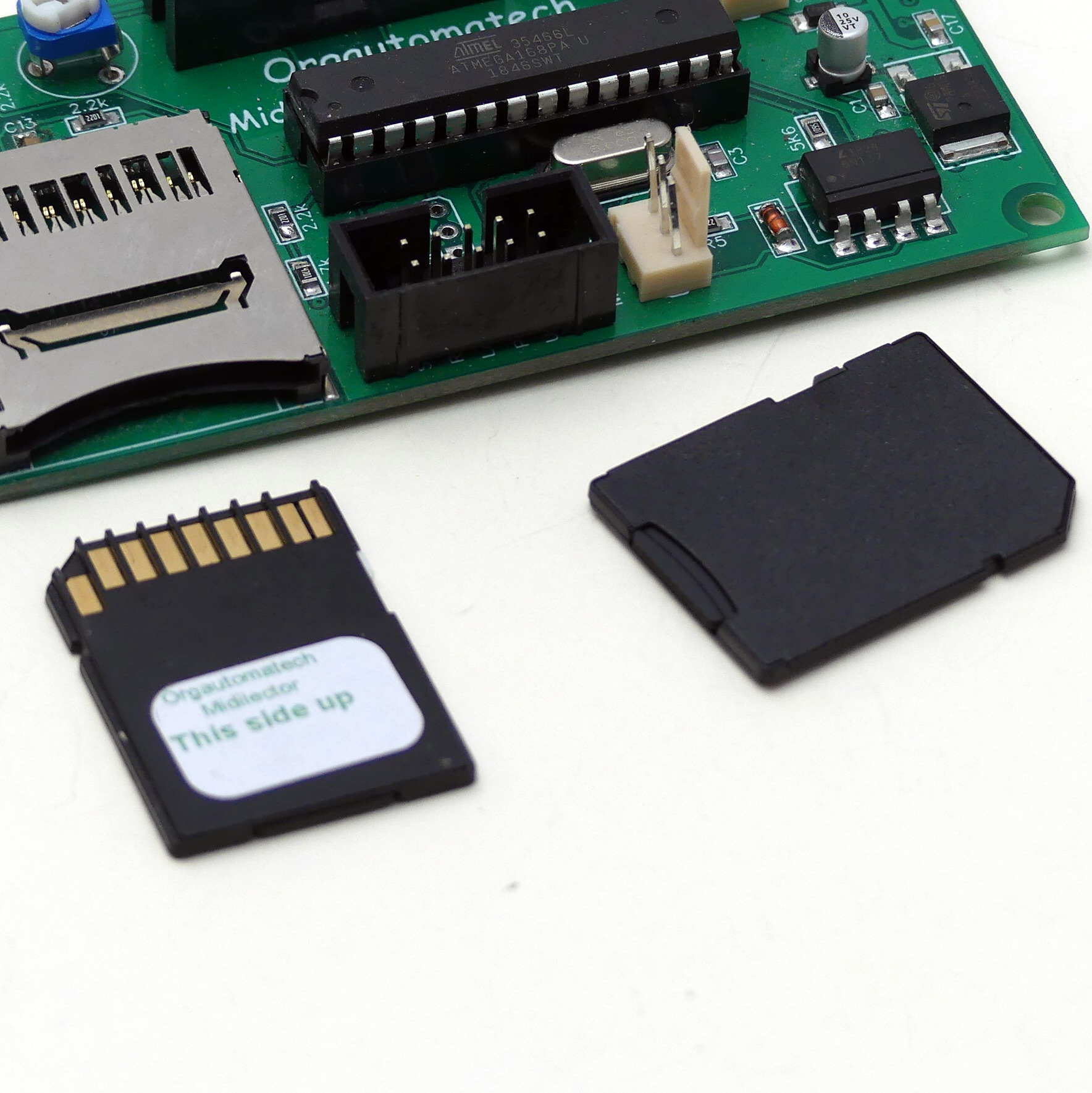 SD card + midilector